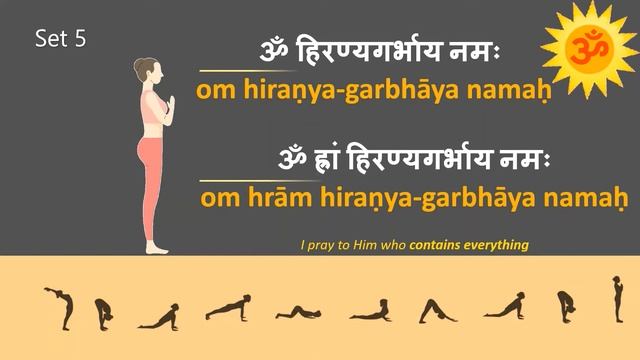 108 ☀️? (10-Asana) with Chanting of Surya Mantras, Rhythmic Counting & Music смотреть онлайн