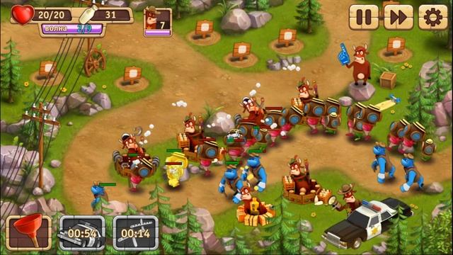 Cower Defense прохождение #8 (уровни 25-27) Дефицит Железа, День Грибника и День Гостеприимства смотреть онлайн
