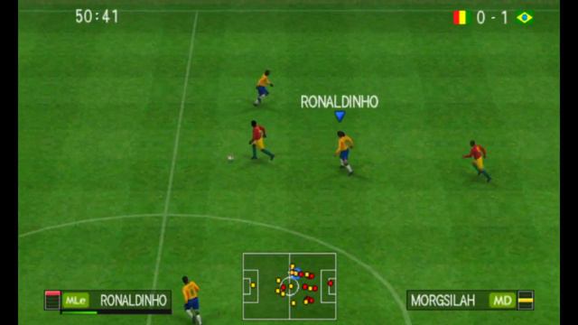 UM JOGO até que FÁCIL! - TOUR MUNDIAL [PSP] PES 2009 смотреть онлайн