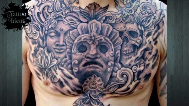 25 Cool Chest Tattoos For Men смотреть онлайн