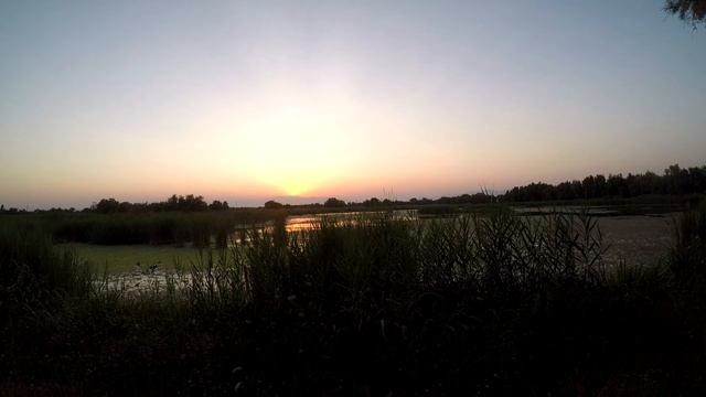 Испания, Эмпуриабрава, рассвет и закат // Spain, Empuriabrava, sunrise and sunset смотреть онлайн