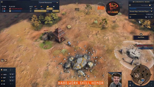 Rus vs French | my off-civ gold league ladder casted #aoe4 смотреть онлайн