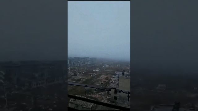 Свежие кадры из Бахмута. смотреть онлайн