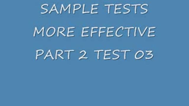 Jim's new Toeic Part 2 Test 01 смотреть онлайн