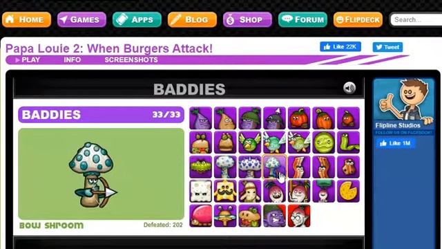 Papa Louie 2: When Burgers Attack! All Baddies смотреть онлайн