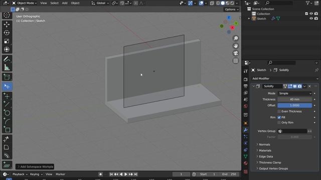 Learn CAD Sketcher | 5 | Your First Model ! Bracket Using The Basics | Blender Beginners Tutorial смотреть онлайн