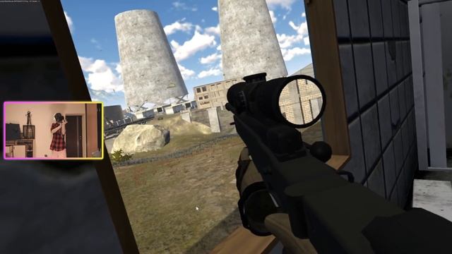 PUBG в VR очках! ЗАНЯЛ ТОП-1 В BATTLEGROUNDS в VR! смотреть онлайн