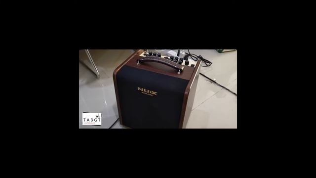แอมป์กีตาร์โปร่ง Nux Stageman AC-50 смотреть онлайн
