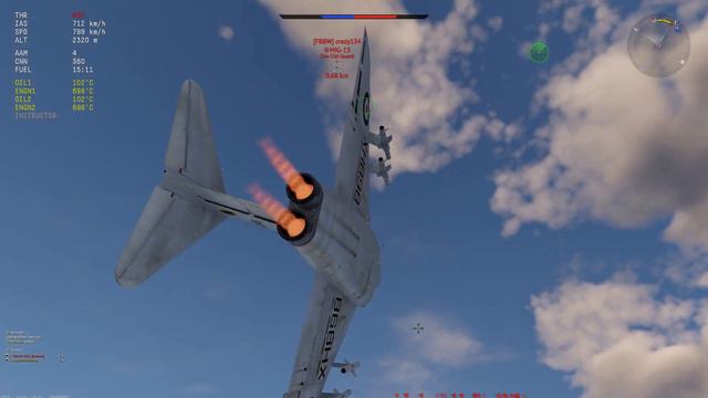 Javelin FAW Mk.9 vs. MiG-15s | Match Highlights | War Thunder смотреть онлайн