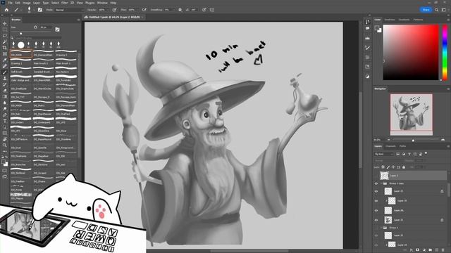 Speed Paint Casual Art | Speedpaint CG (Photoshop) смотреть онлайн