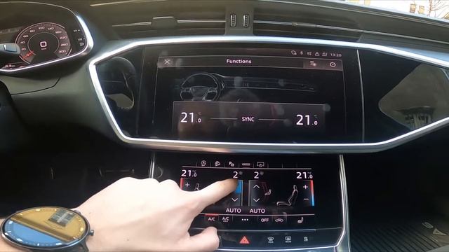 How to Synchronize Airflow in Audi A6 C8 ( 2018 - now ) - Sync Climate Control смотреть онлайн