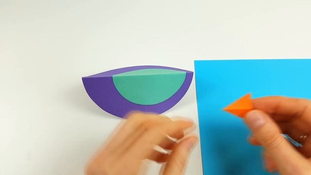 Как сделать из бумаги птицу своими руками Простые поделки из бумаги Бумажные игрушки Paper Bird DIY смотреть онлайн