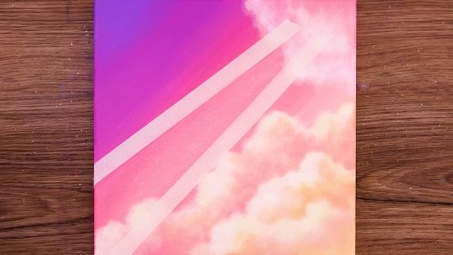 Dreamy Sky ? | Relaxing Acrylic Painting #364 смотреть онлайн