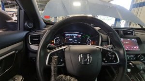 Oil reminder reset/Сброс интервального напоминания замены масла Honda CR-V