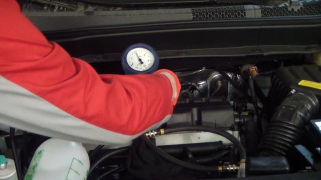 Замер давления топлива смотреть онлайн