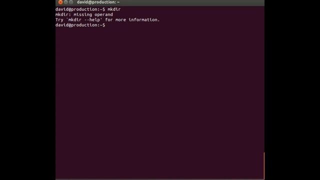 LINUX Make a directory mkdir смотреть онлайн