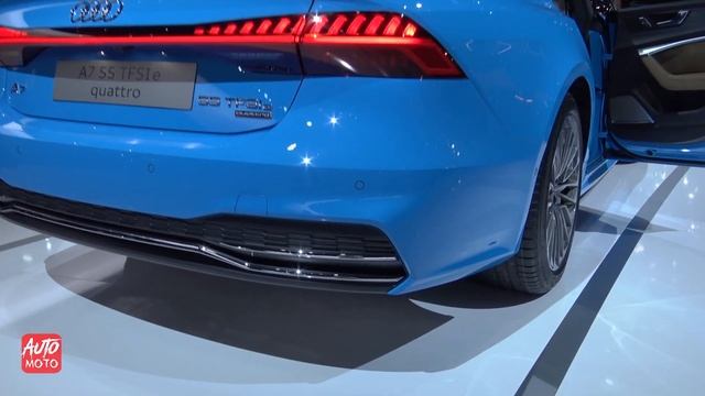 2020 Audi A7 55 TFSI e-quattro - Exterior And Interior - 2019 Geneva Motor Show смотреть онлайн
