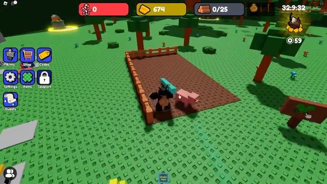 Приобрёл собственную армию в роблоксе Control Army | ROBLOX