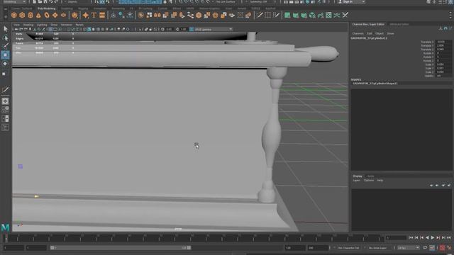 Разбор домашней работы в Maya ( мягкое выделение, ребра жесткости, режимы сглаживания) смотреть онлайн