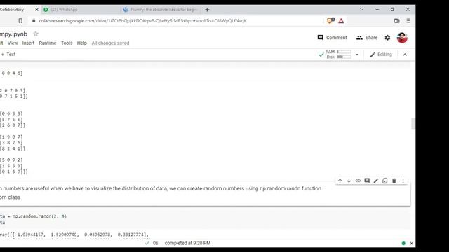 Class 2: Numpy | Machine Learning Bootcamp смотреть онлайн