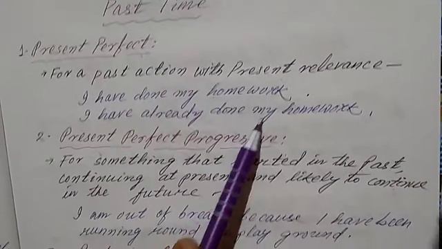 Class 10 English Grammar Chapter 1 - Tense Revisited смотреть онлайн