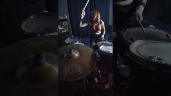 VOLA - HEAD MOUNTED SIDEWAYS | Drum cover by Christine