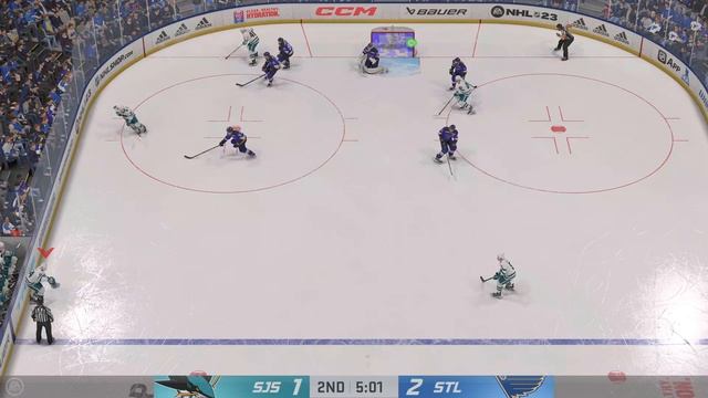 [PS5] NHL 23 SAN JOSE SHARKS - ST.LOUIS BLUES FRANCHISE MODE GAMEPLAY [4K UHD 60 FPS] смотреть онлайн