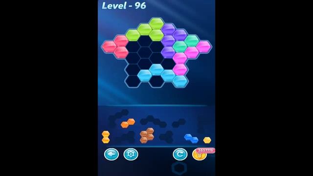 Block! Hexa Puzzle - Premium Hero Level 96 Gameplay смотреть онлайн