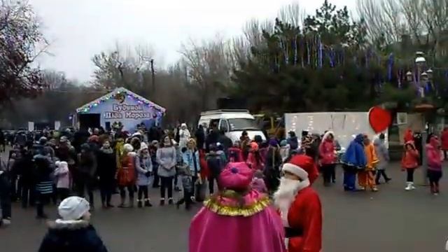 Празднование Дня Святого Николая в Запорожье 20 12 2015 смотреть онлайн