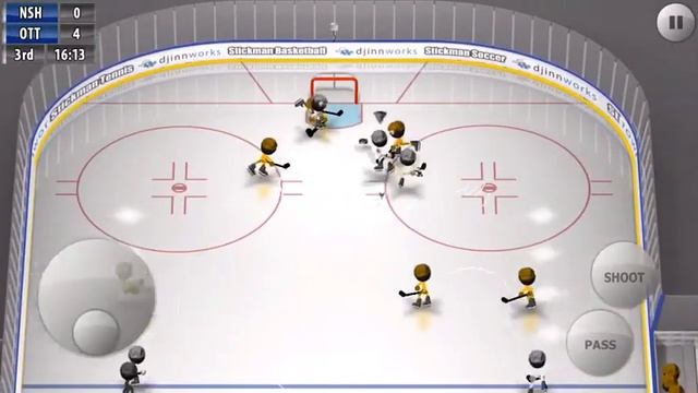 [Stickman Ice Hockey] Empty net set up смотреть онлайн
