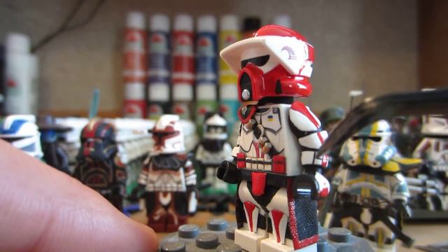 Custom LEGO Star Wars ARC ARF Trooper Minifigure смотреть онлайн