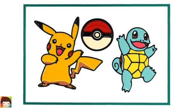 Pokemon Pikachu Jelly Coloring & Painting, Pokémon Presents | Menggambar Dan Mewarnai penyu смотреть онлайн