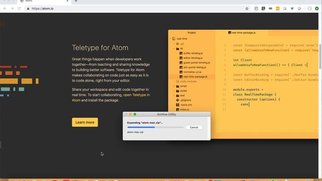 Installing Atom IDE on macOS смотреть онлайн