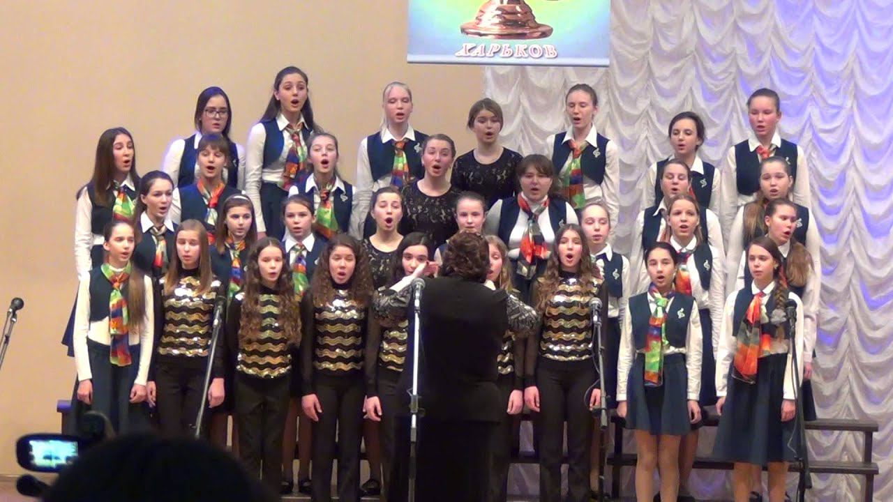 Франц Грубер. Рождественский гимн "Тихая ночь". Хор старших классов "Viva voce" ДМШ № 9 смотреть онлайн
