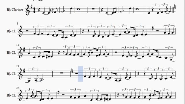 Clarinet Sheet Music: How to play God Only Knows by The Beach Boys смотреть онлайн