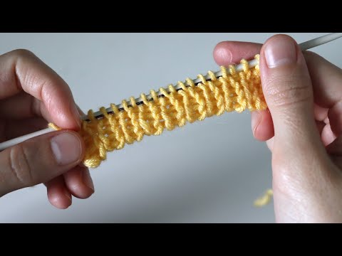 Как ФАБРИЧНЫЙ КРАЙ???Двойной итальянский набор на спицах смотреть онлайн