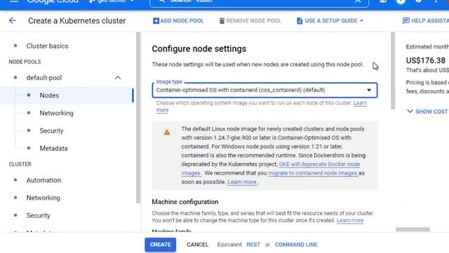 How to create a Google Kubernetes Engine (GKE) Cluster in Google Cloud Platform | How to Resize GKE смотреть онлайн