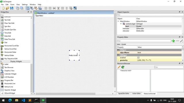 PyQt5 Tutorial - Installation and Create your first Project смотреть онлайн
