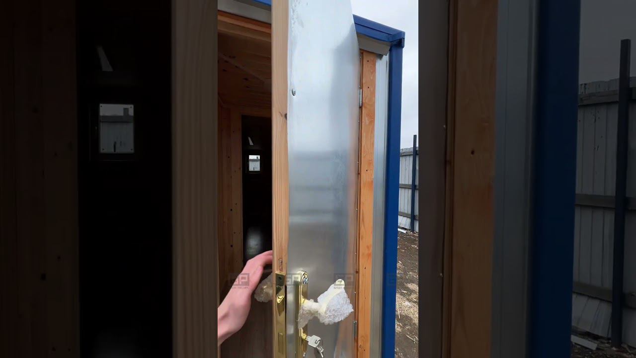 Бытовка БК-3 в вагонке с линолеумом смотреть онлайн