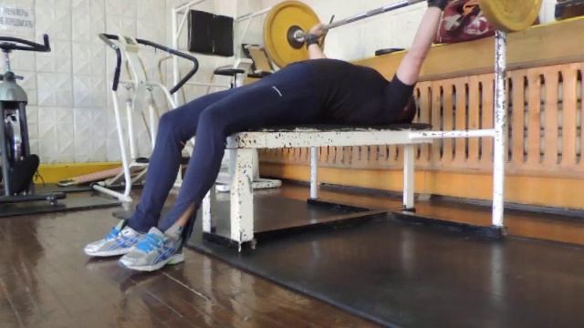 Русский жим 82раза 55кг 6мин46сек 54года Е.Федосов Тазобедренный травмирован.Категория до 75. смотреть онлайн