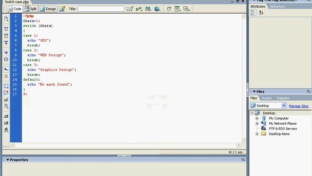 16 Switch case || PHP Bangla Tutorial смотреть онлайн