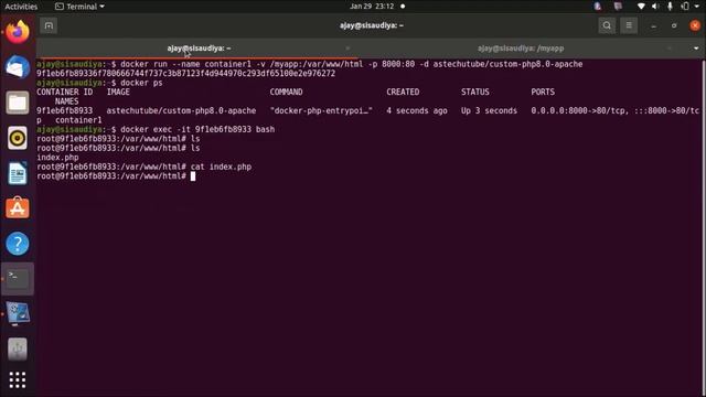 DevOps Docker on Linux Volumes Part-11 | Vols Mapping смотреть онлайн