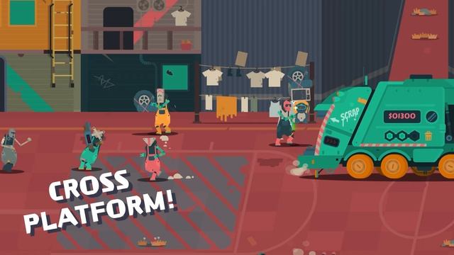 PixelJunk Scrappers Deluxe | Announcement Trailer | PS5, PS4 смотреть онлайн