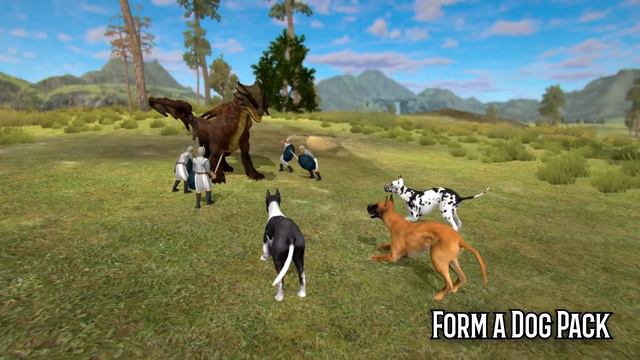 Dog Multiplayer Game Promo Video for Android and iOS смотреть онлайн