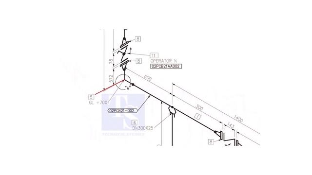 Piping Isometric Drawing Study. смотреть онлайн
