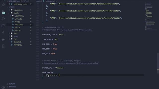 How to create cronjobs to django | Django with crontab | crontab and python-linux mac windows | 100 смотреть онлайн