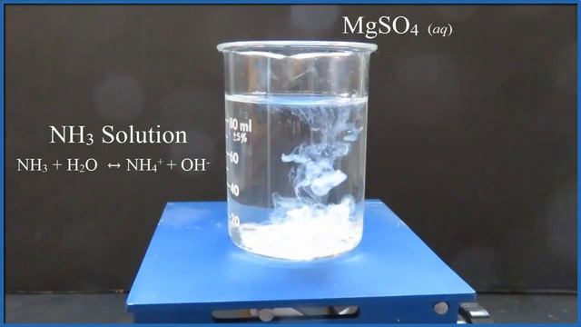 Reaction for MgSO4 + NH3 (Magnesium sulfate + Ammonia) смотреть онлайн