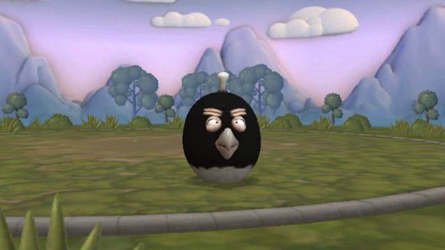 Angry Birds Black bird SPORE смотреть онлайн