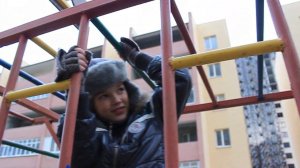 Детские площадки зимой в Анапе