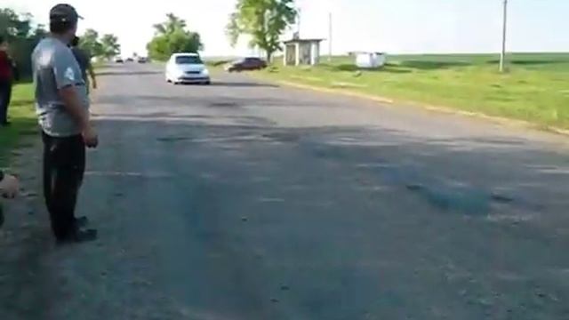 Гонка с ходу 50 150 кмч ВАЗ 2109 на Мега Солексе 3030 против Peugeot 406 Coupe 3 0 V6 смотреть онлайн